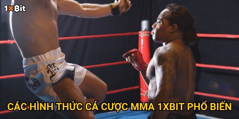 Võ thuật MMA 1xbit – Nên soi kèo theo tiêu chí nào để thắng lớn? 2 Các hình thức cá cược MMA 1xbit phổ biến