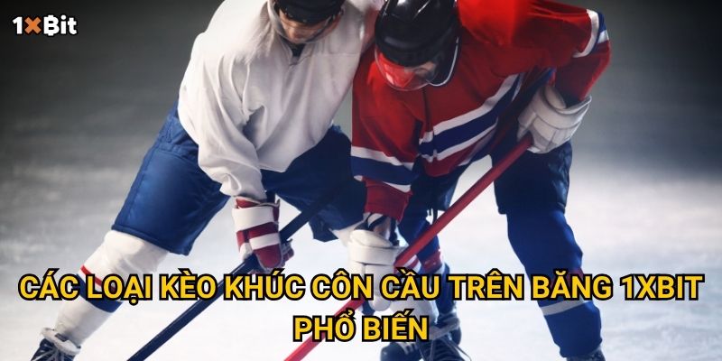 Khúc côn cầu trên băng 1xbit – Làm sao để dự đoán kết quả chính xác và thắng kèo? 2 Các loại kèo khúc côn cầu trên băng 1xbit phổ biến