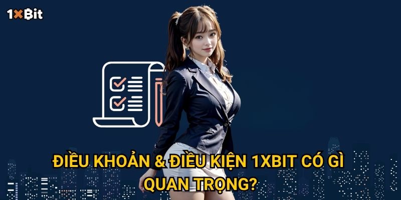 Điều khoản & điều kiện 1xbit – Người chơi cần lưu ý những gì trước khi tham gia? 1 Điều khoản & điều kiện 1xbit có gì quan trọng?
