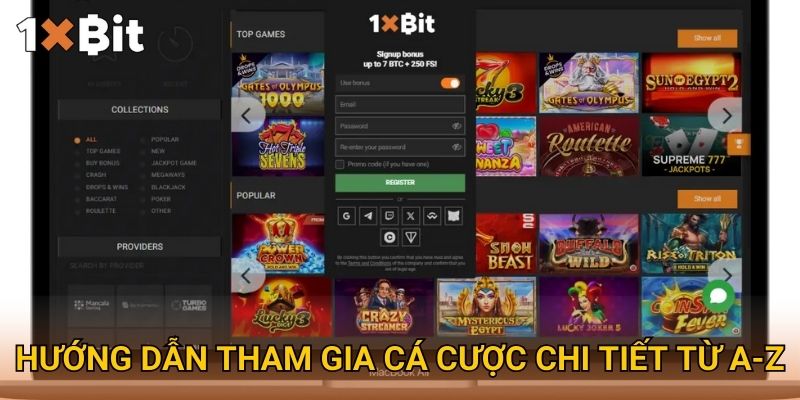Trang chủ 28 Hướng dẫn tham gia cá cược chi tiết từ A-Z