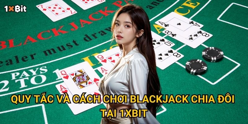 Blackjack chia đôi 1xbit – Khi nào nên áp dụng để tăng cơ hội thắng? 2 Quy tắc và cách chơi blackjack chia đôi tại 1xbit