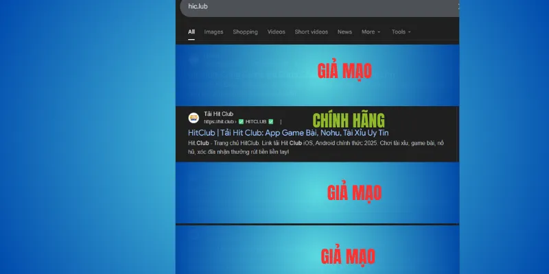 Cảnh giác: chỉ hit.club là trang Hitclub thật 3 Hitclub giả thường xuất hiện ở đâu